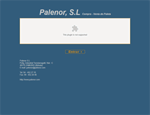 Tablet Screenshot of palenor.com